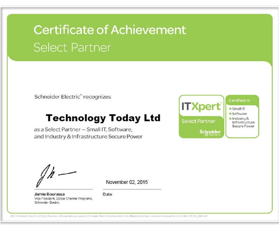 UPS-APC-Certificate