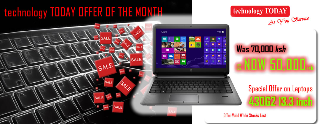 technology TODAY Offer of the month, hp, dell, lenovo.